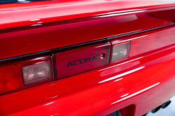 1996 Acura NSX in Formula Red over Tan