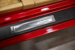 1996 Acura NSX in Formula Red over Tan