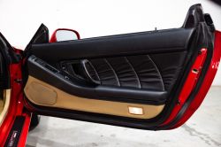 1996 Acura NSX in Formula Red over Tan