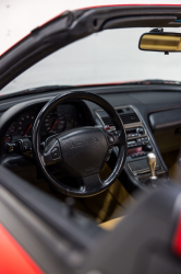 1996 Acura NSX in Formula Red over Tan