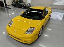 2002 Acura NSX in Spa Yellow over Black