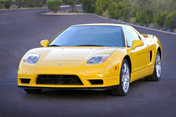 2002 Acura NSX in Spa Yellow over Black