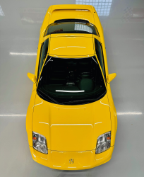 2002 Acura NSX in Spa Yellow over Black