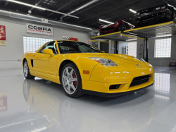 2002 Acura NSX in Spa Yellow over Black