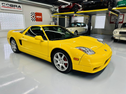 2002 Acura NSX in Spa Yellow over Black