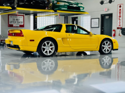 2002 Acura NSX in Spa Yellow over Black