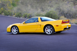 2002 Acura NSX in Spa Yellow over Black