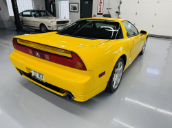2002 Acura NSX in Spa Yellow over Black