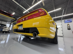 2002 Acura NSX in Spa Yellow over Black