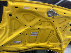 2002 Acura NSX in Spa Yellow over Black