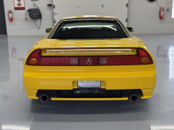 2002 Acura NSX in Spa Yellow over Black