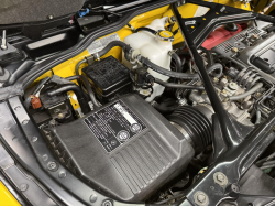 2002 Acura NSX in Spa Yellow over Black