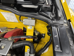 2002 Acura NSX in Spa Yellow over Black