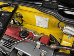 2002 Acura NSX in Spa Yellow over Black