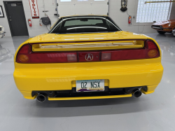 2002 Acura NSX in Spa Yellow over Black