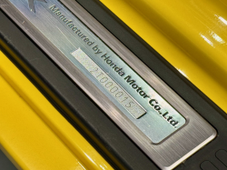 2002 Acura NSX in Spa Yellow over Black