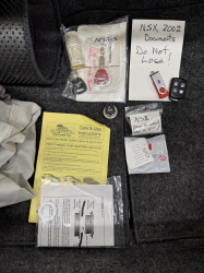 2002 Acura NSX in Spa Yellow over Black