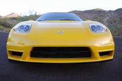 2002 Acura NSX in Spa Yellow over Black