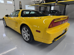 2002 Acura NSX in Spa Yellow over Black