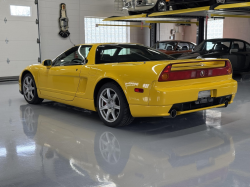 2002 Acura NSX in Spa Yellow over Black