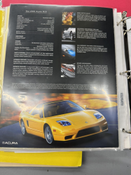 2002 Acura NSX in Spa Yellow over Black