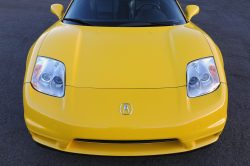 2002 Acura NSX in Spa Yellow over Black