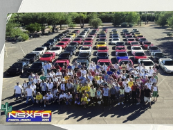 2002 Acura NSX in Spa Yellow over Black
