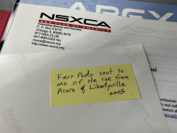 2002 Acura NSX in Spa Yellow over Black