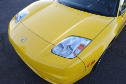 2002 Acura NSX in Spa Yellow over Black