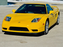 2002 Acura NSX in Spa Yellow over Black
