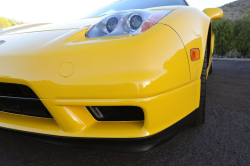 2002 Acura NSX in Spa Yellow over Black