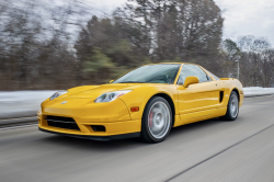 2002 Acura NSX in Spa Yellow over Black