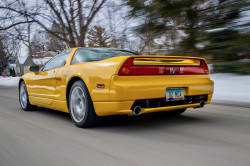 2002 Acura NSX in Spa Yellow over Black