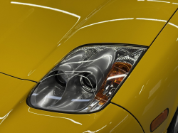 2002 Acura NSX in Spa Yellow over Black