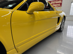 2002 Acura NSX in Spa Yellow over Black