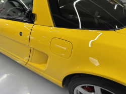2002 Acura NSX in Spa Yellow over Black