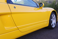 2002 Acura NSX in Spa Yellow over Black