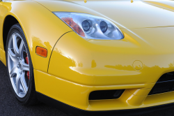 2002 Acura NSX in Spa Yellow over Black