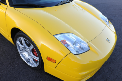 2002 Acura NSX in Spa Yellow over Black