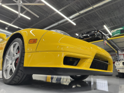 2002 Acura NSX in Spa Yellow over Black