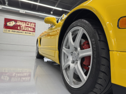 2002 Acura NSX in Spa Yellow over Black