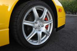 2002 Acura NSX in Spa Yellow over Black