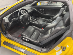 2002 Acura NSX in Spa Yellow over Black