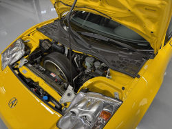 2002 Acura NSX in Spa Yellow over Black