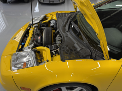 2002 Acura NSX in Spa Yellow over Black