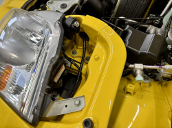 2002 Acura NSX in Spa Yellow over Black