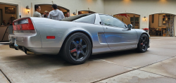 2001 Acura NSX in Sebring Silver over Black