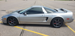 2001 Acura NSX in Sebring Silver over Black