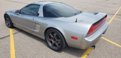 2001 Acura NSX in Sebring Silver over Black