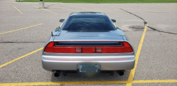 2001 Acura NSX in Sebring Silver over Black